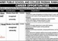 Army Public School Rawalpindi Jobs 2025 for Teachers Online Apply