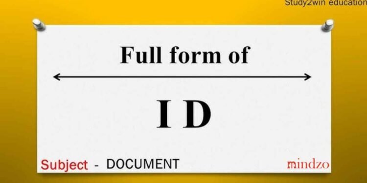 Id Full Form – Complete Guide