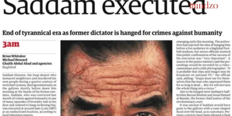 Saddam Hussein Death The End of a Dictator's Era